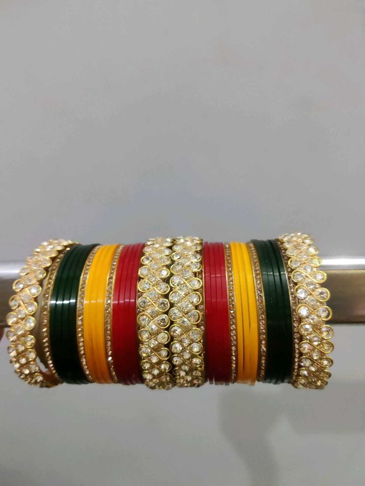 Charming Multi-Color Bangles (plastic chuda)