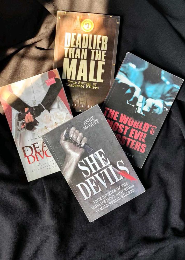 Collection of True Crime Books