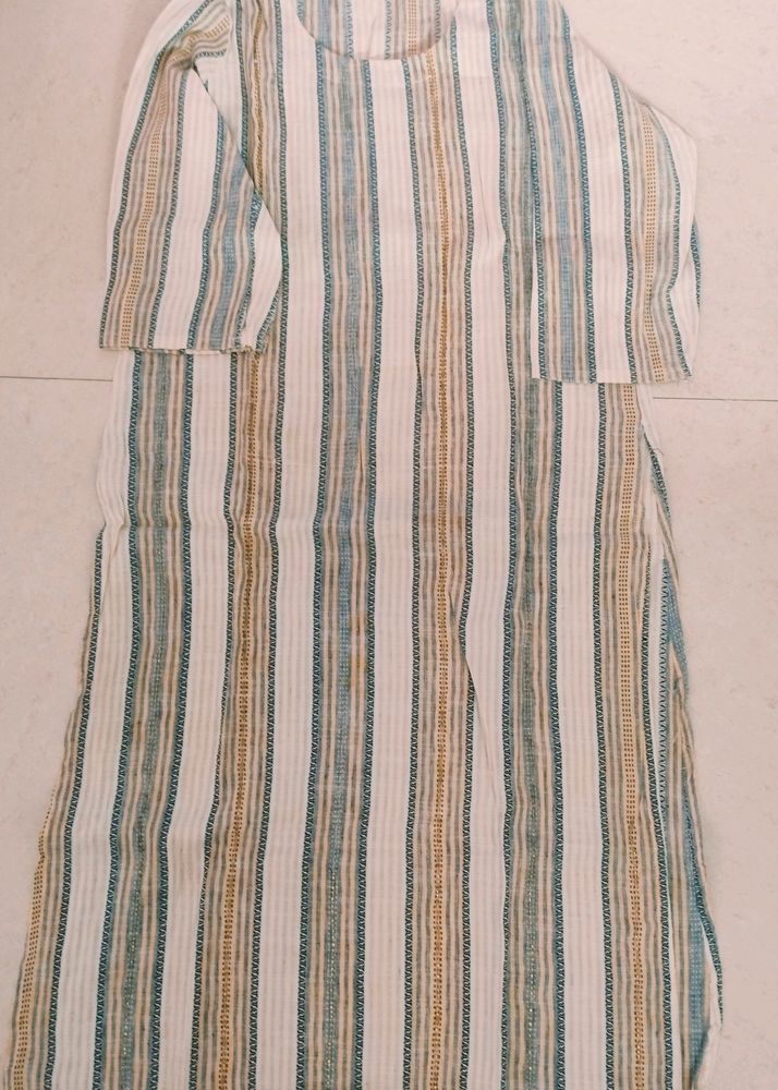 Striped Cotton Kurti