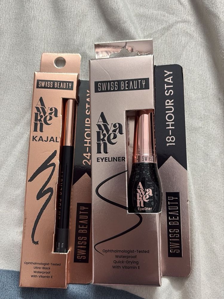 Swiss Beauty Kajal &amp; Eyeliner Set