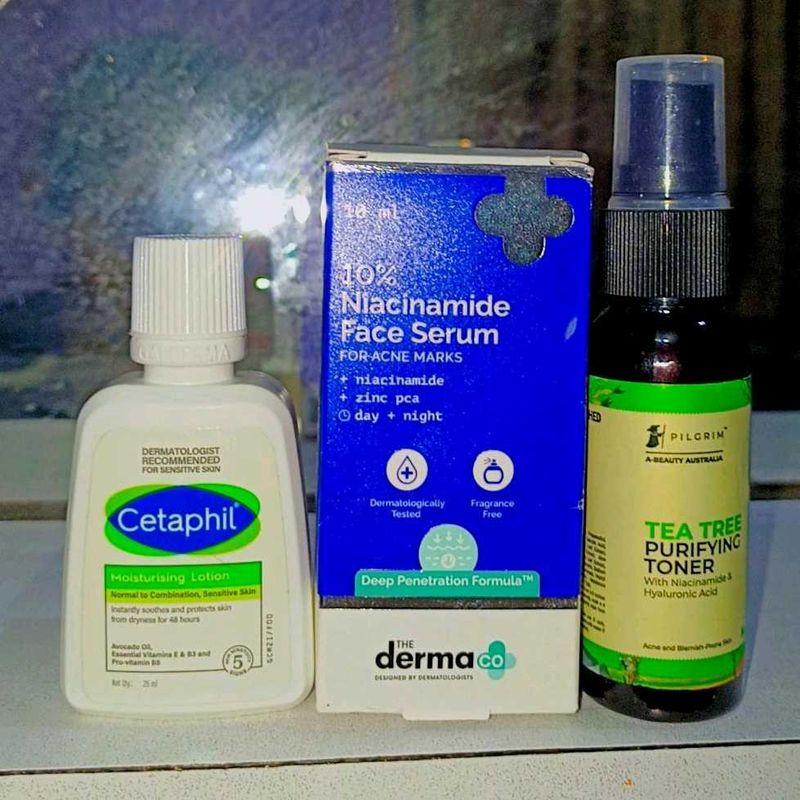 SET OF 3 FACE CARE PRODUCTS