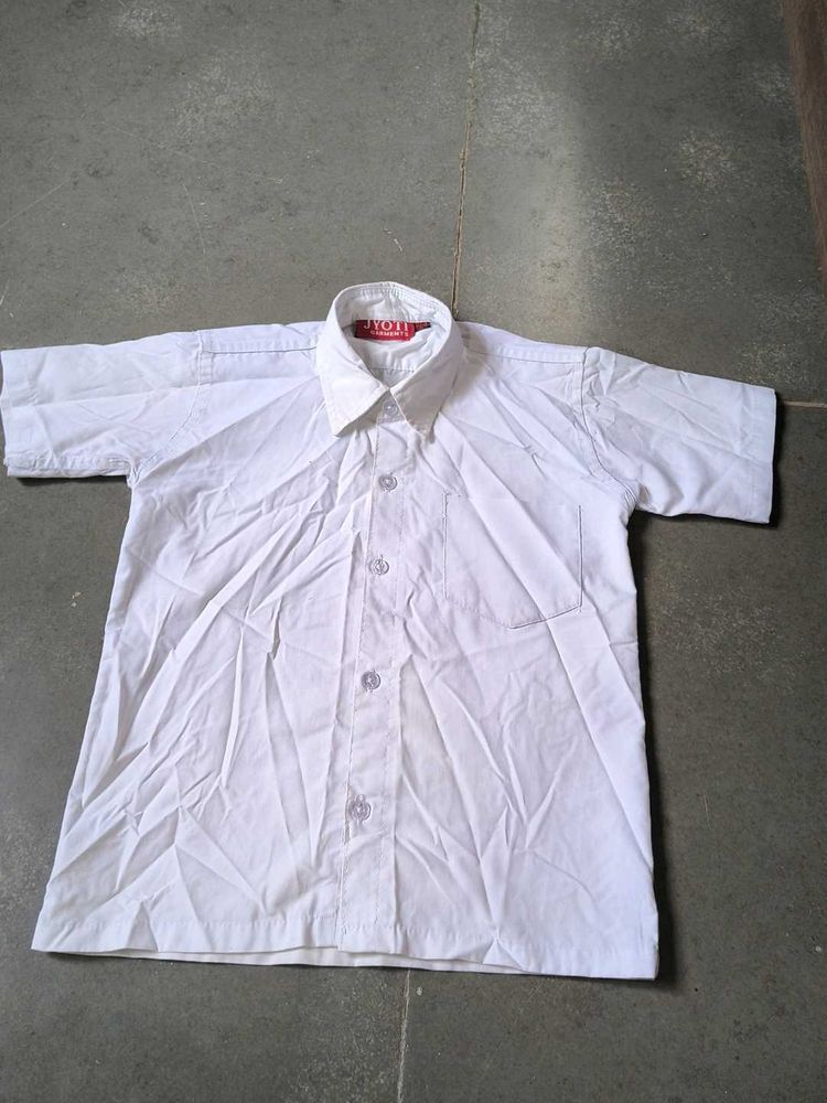 Classic White Short Sleeve Shirt