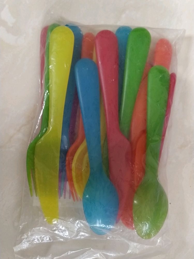 Spoon, Fork and Knife Set🍴