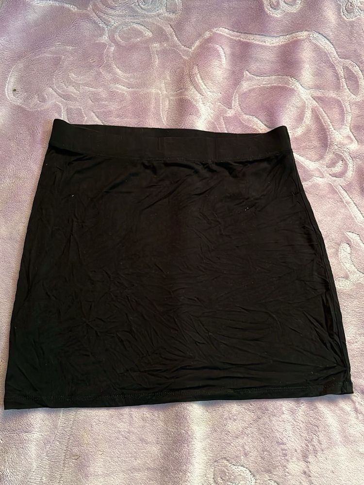 SHEIN Black Mini Skirt