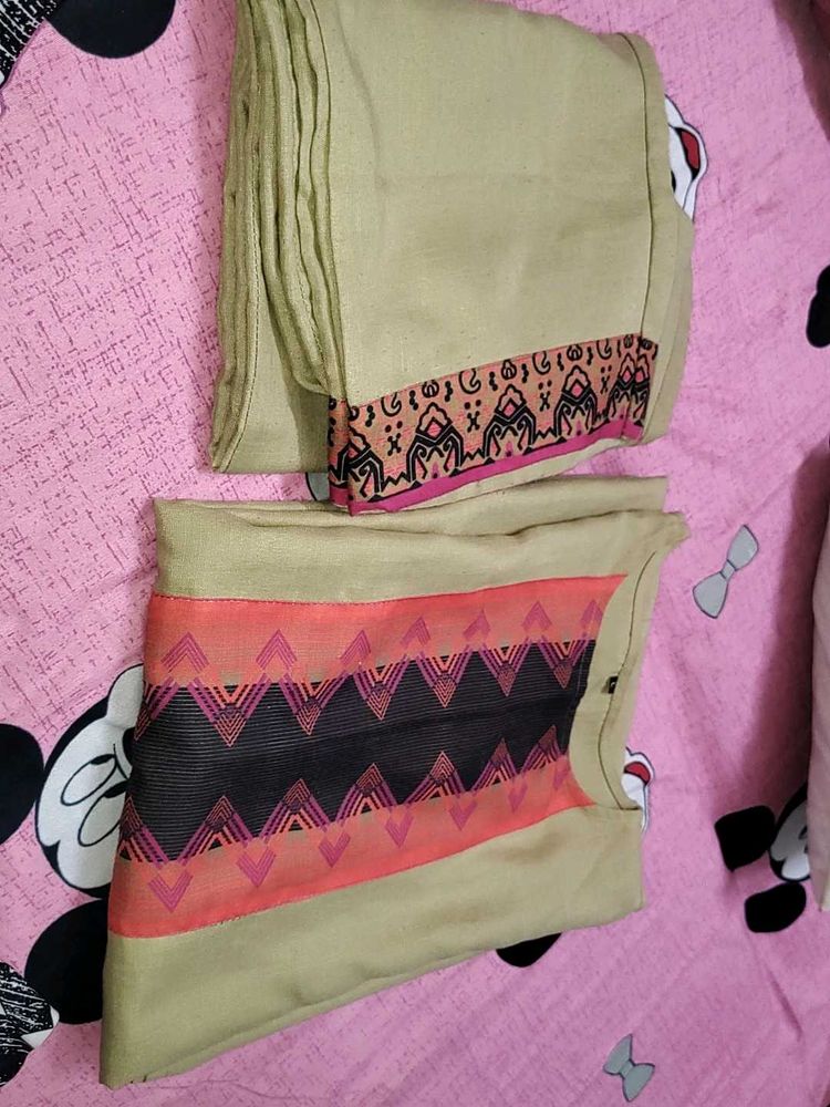 Elegant Kurta Set with Beautiful Prints