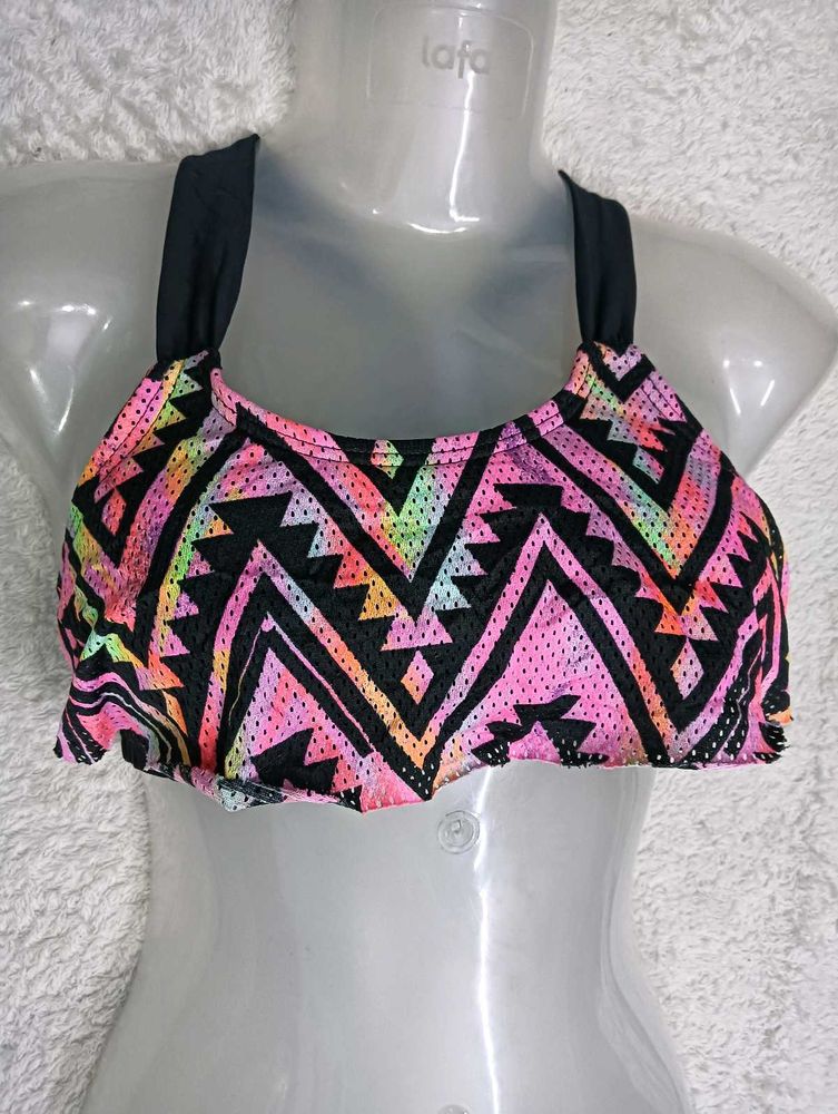 Vibrant Tribal♥️ Print Bikini Top