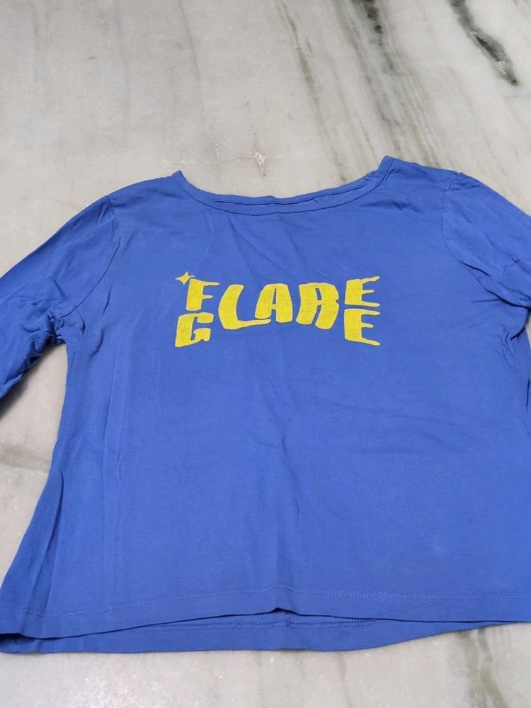 Blue Graphic T-Shirt