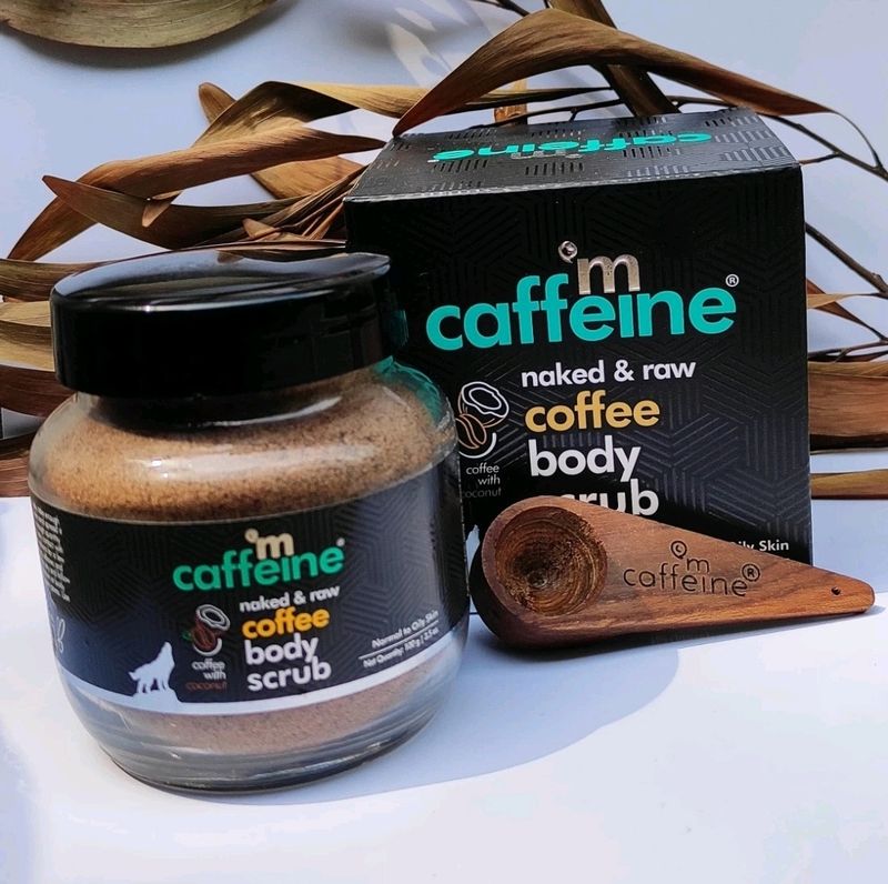 M Caffeine Body Scrub For Removing Tanning And Exf