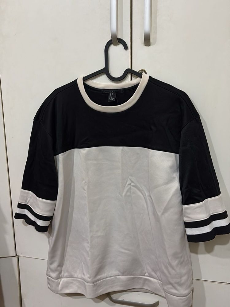 oversized boxy fit jersey