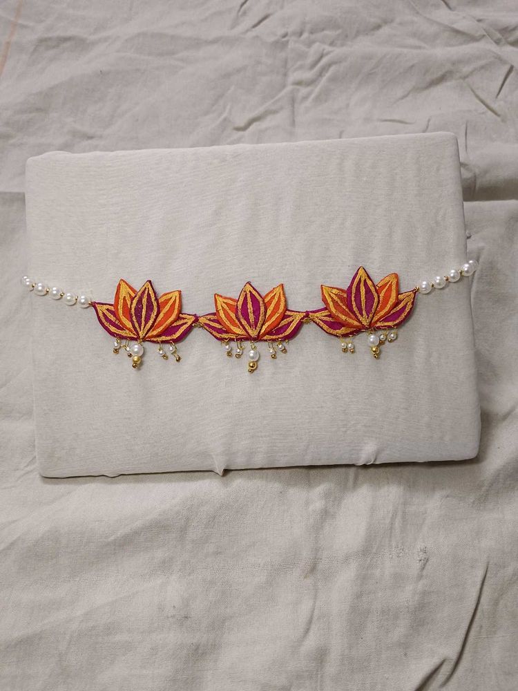 Trending Lotus Choker Handmade