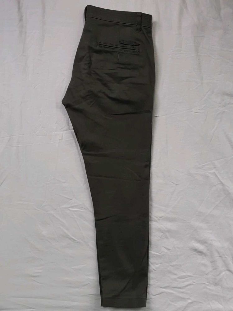 Men's Casual Olive Pants