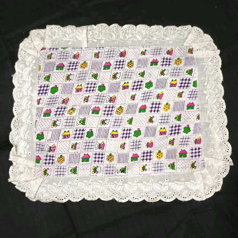 Purple Baby Pillow Cover