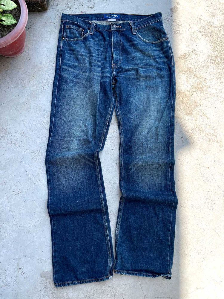 Classic Blue Wash Denim Jeans