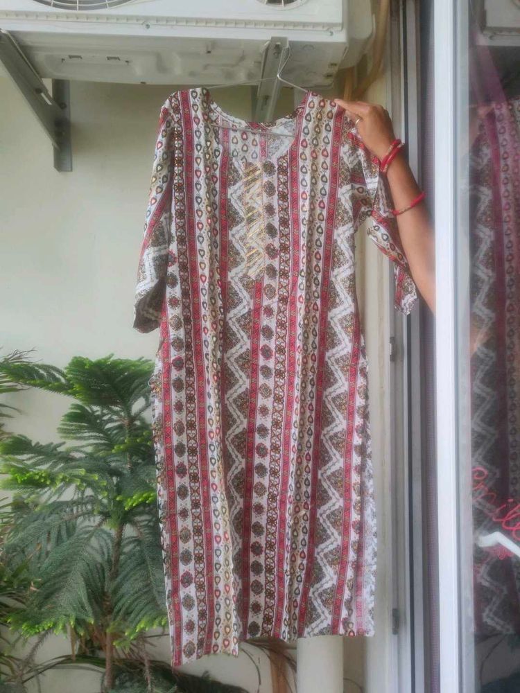 Boho Style Printed Kurti