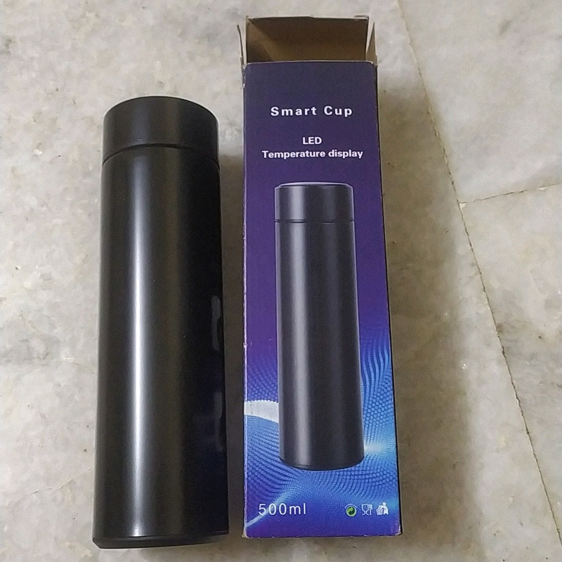Smart CUp led display vaccum bottle