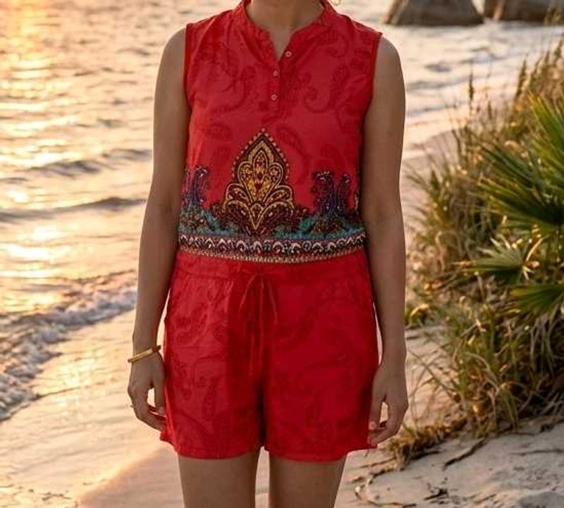 Beach jumpsuit