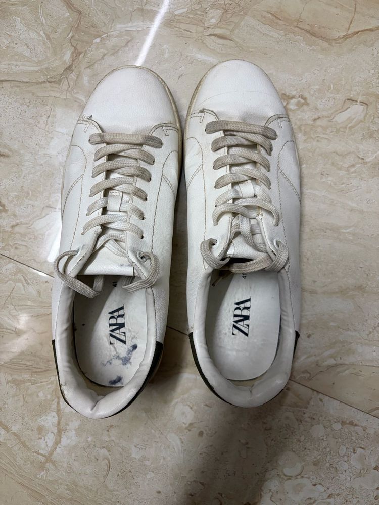 Original Zara white sneakers