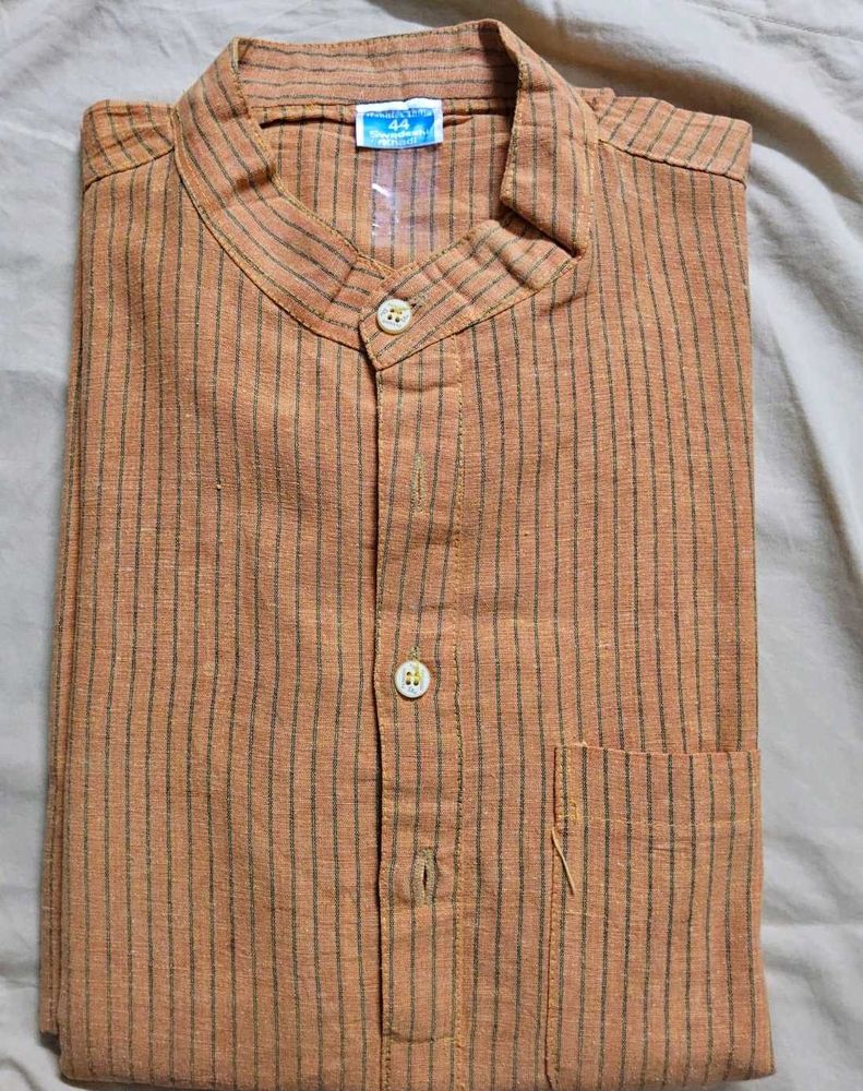Men's Striped Kurta