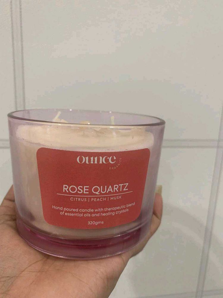 Ounce Rose Quartz / Amethyst Scented