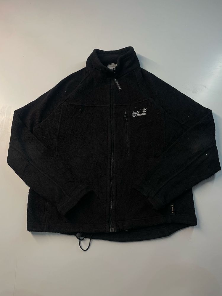 Jack Wolfskin Black Fleece Jacket