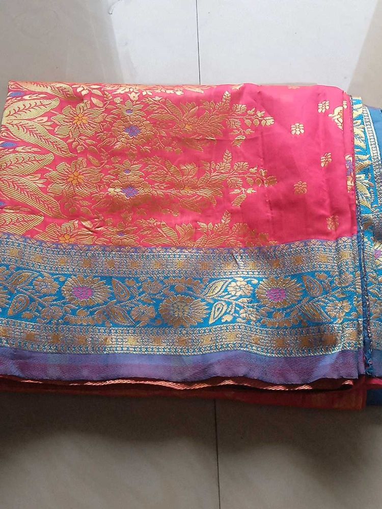 Fancy And Beautiful Saree.. Kanjivaram Silk Saree.