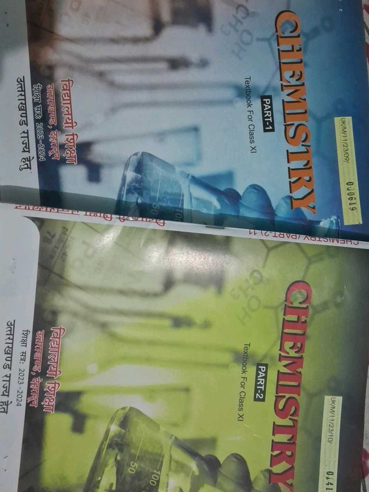 Chemistry Part 1 And 2 For Class XI