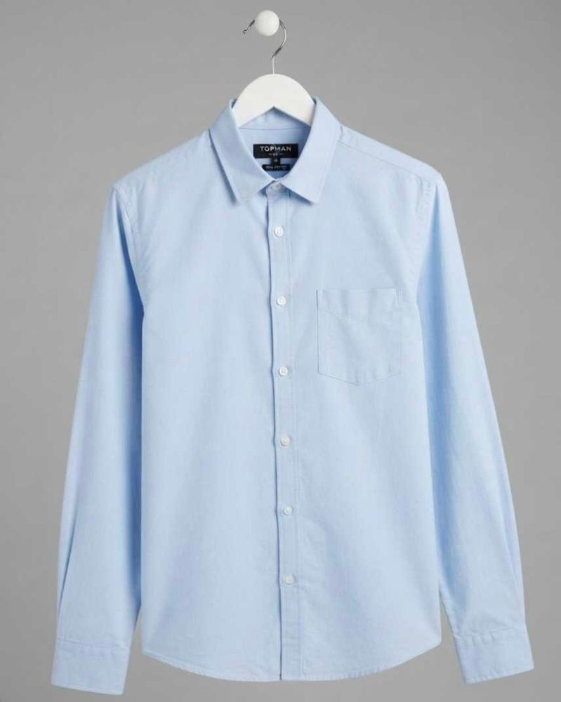 Men Formal blue shirt