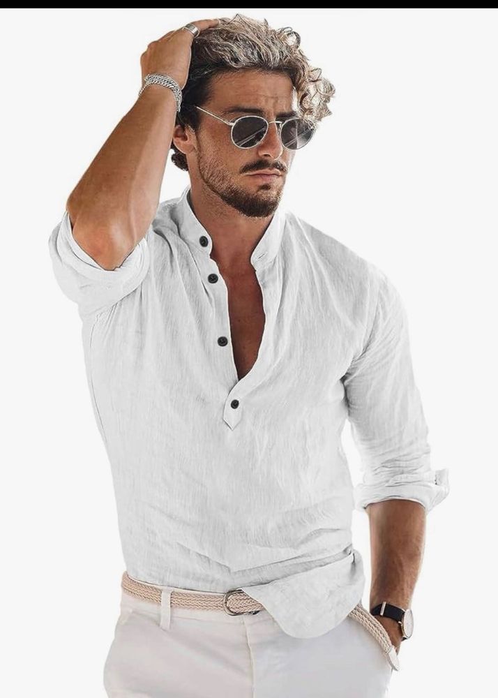 Men's White Kurta