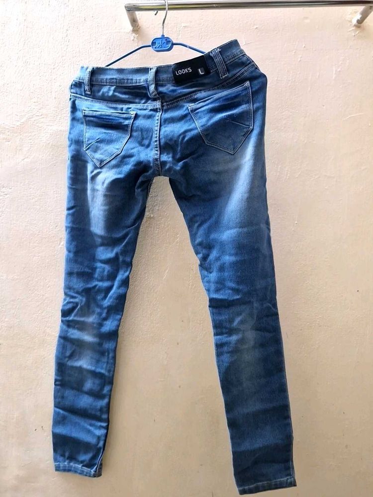 Blue Skinny Fit Jeans