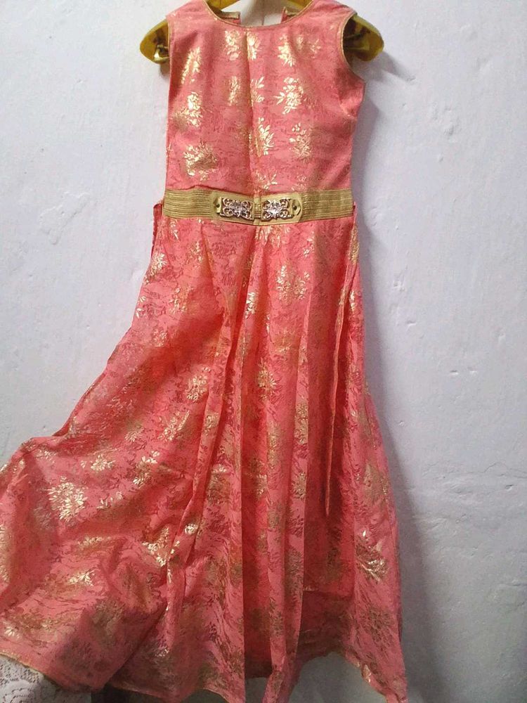 Pink Gold  Gown