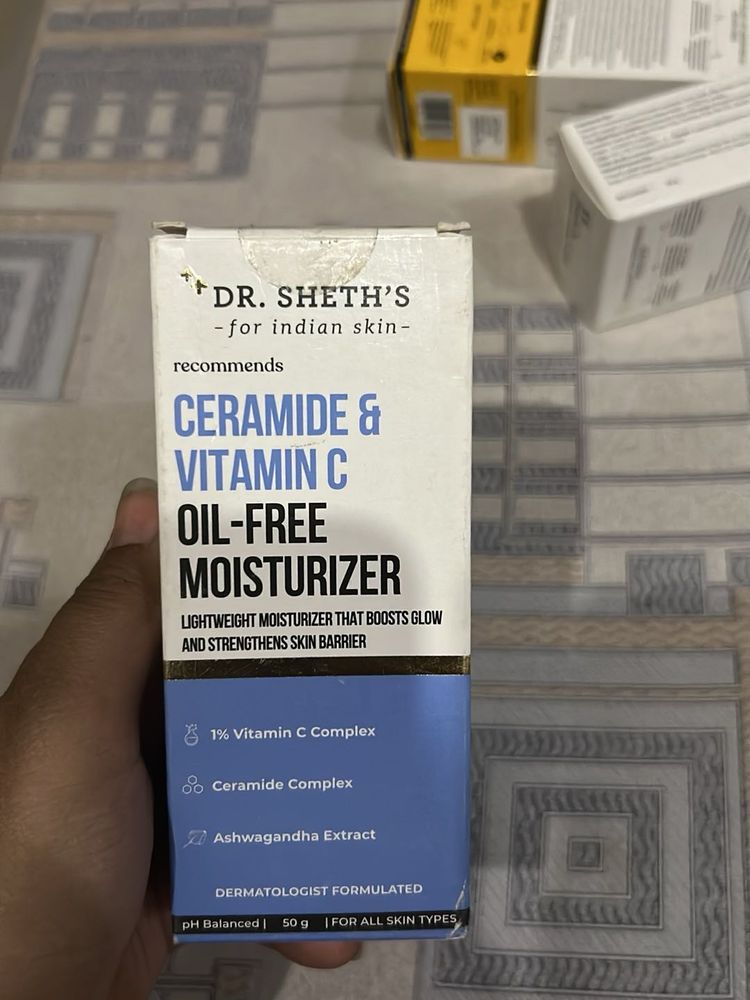 Dr. Sheth's Ceramide &amp; Vitamin C Moisturizer