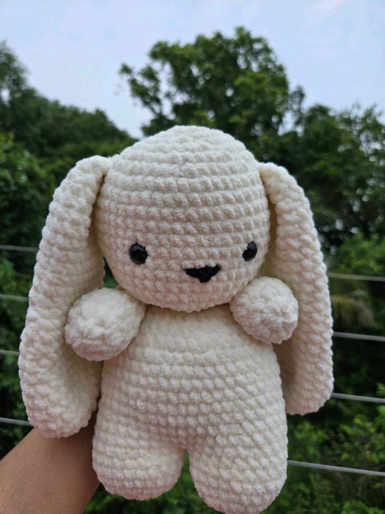 crochet bunny plushy