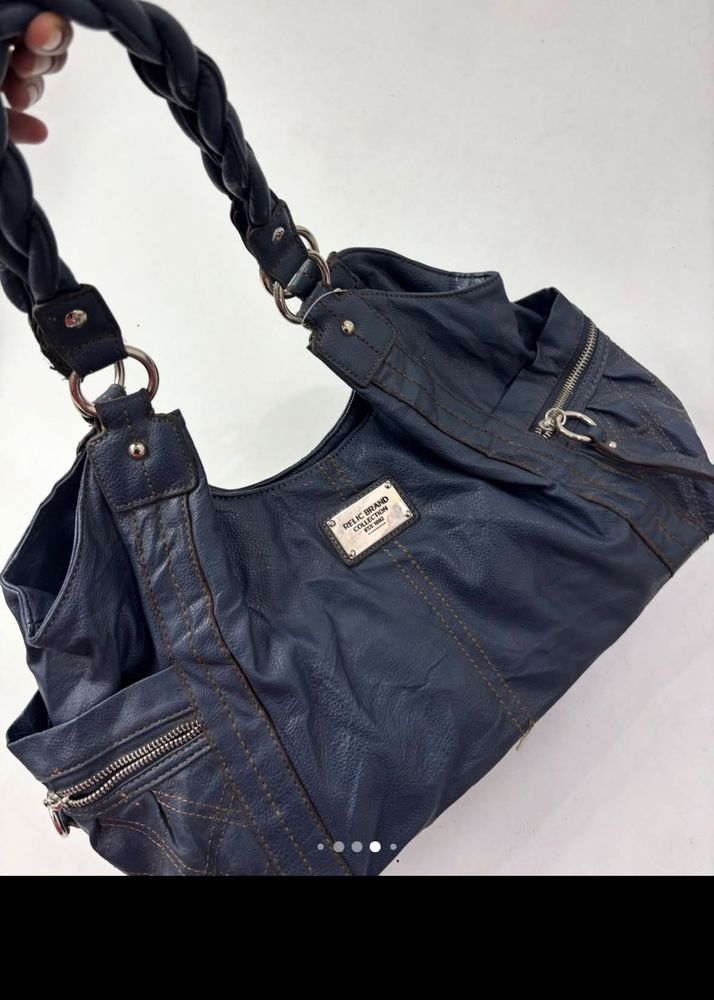 Chic Blue Shoulder Bag FREE DELIVERY