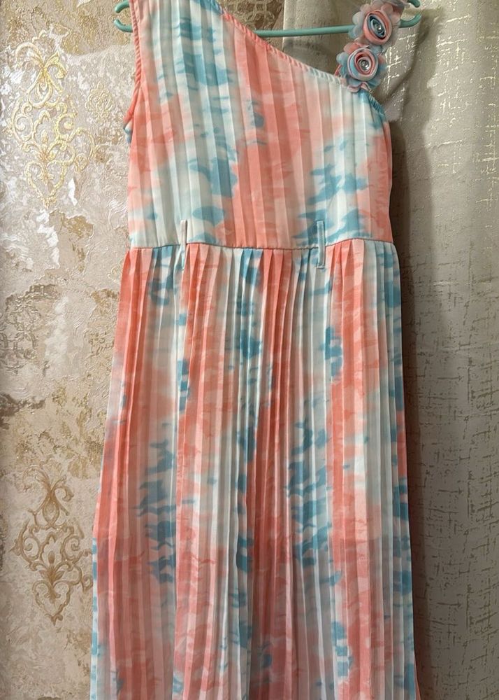 Beautiful A-line Partywear Floral Dress