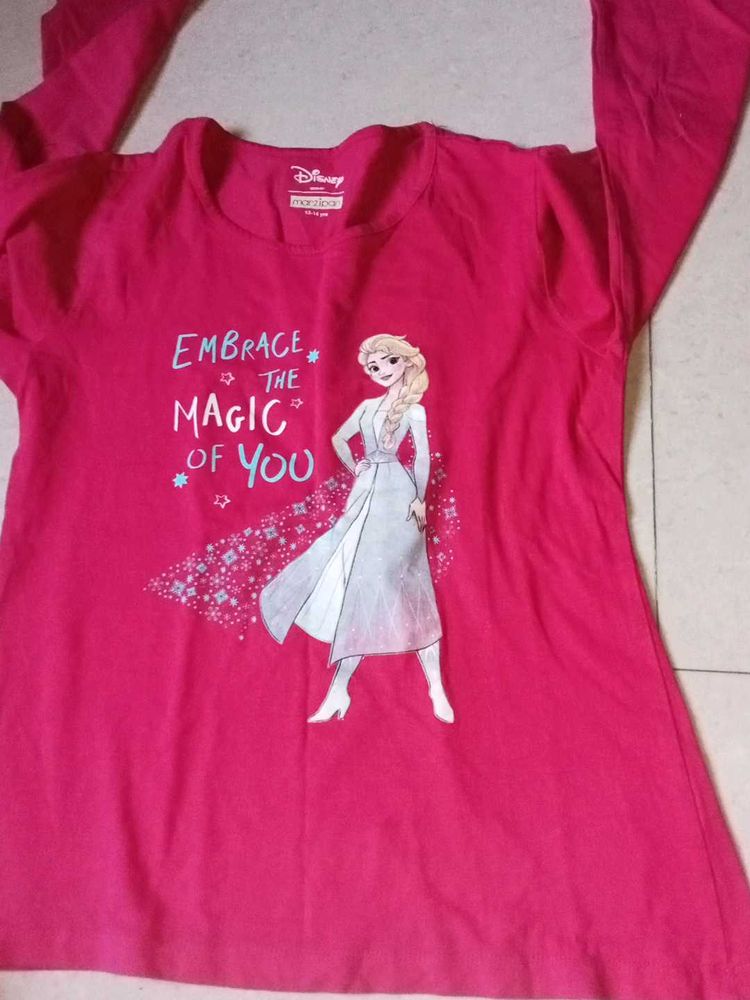 Disney Elsa "Embrace the Magic" Top &amp; Jeans Set