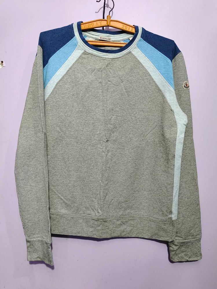 moncler Sweatshirt Grey 🩶 Size XL