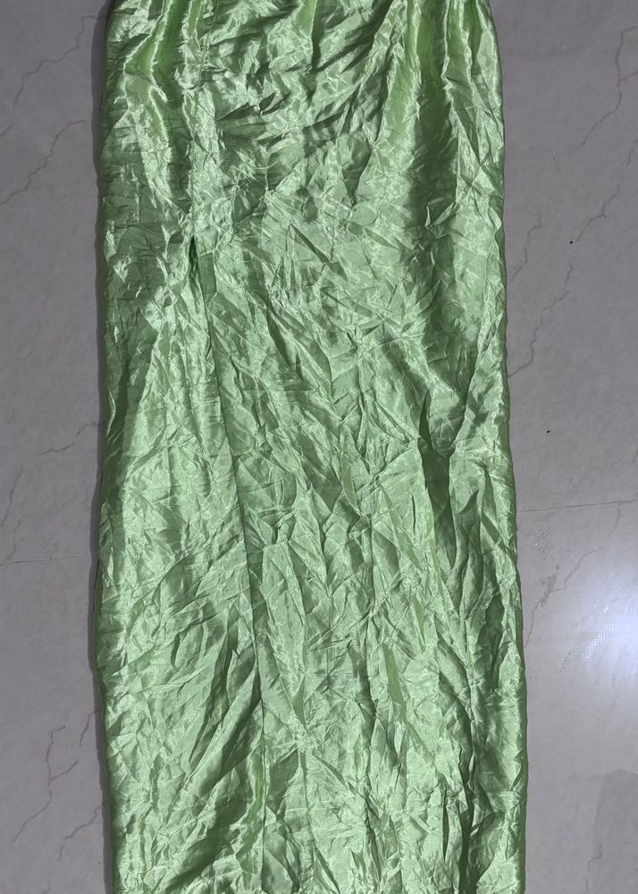 satin skirt