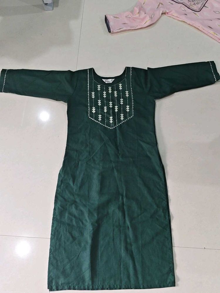 Elegant Green Kurta