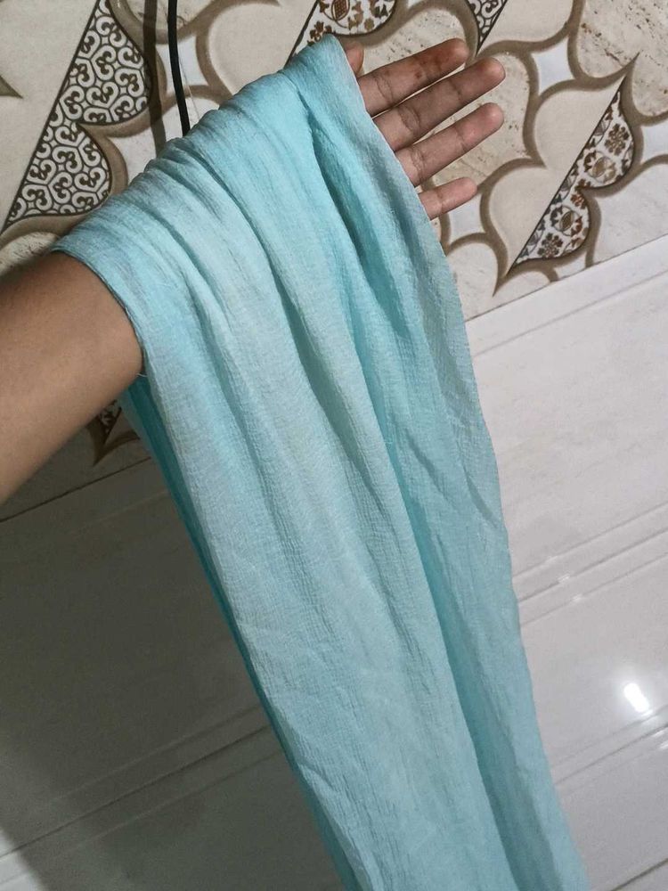 Light Blue Sheer Dupatta