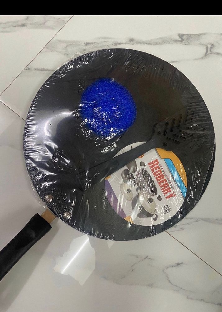 NEW BRANDED FLAT NONSTICK MULTI TAWA WITH FREE SCR