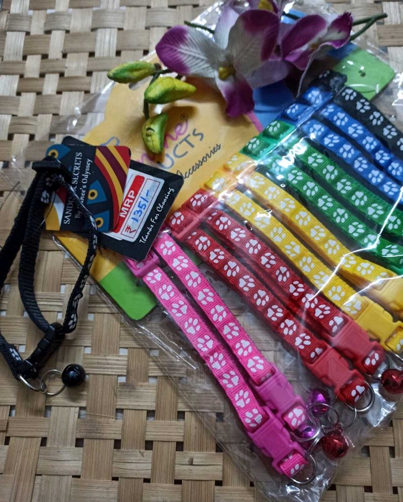 Pet Collar 1 pc (with bell)