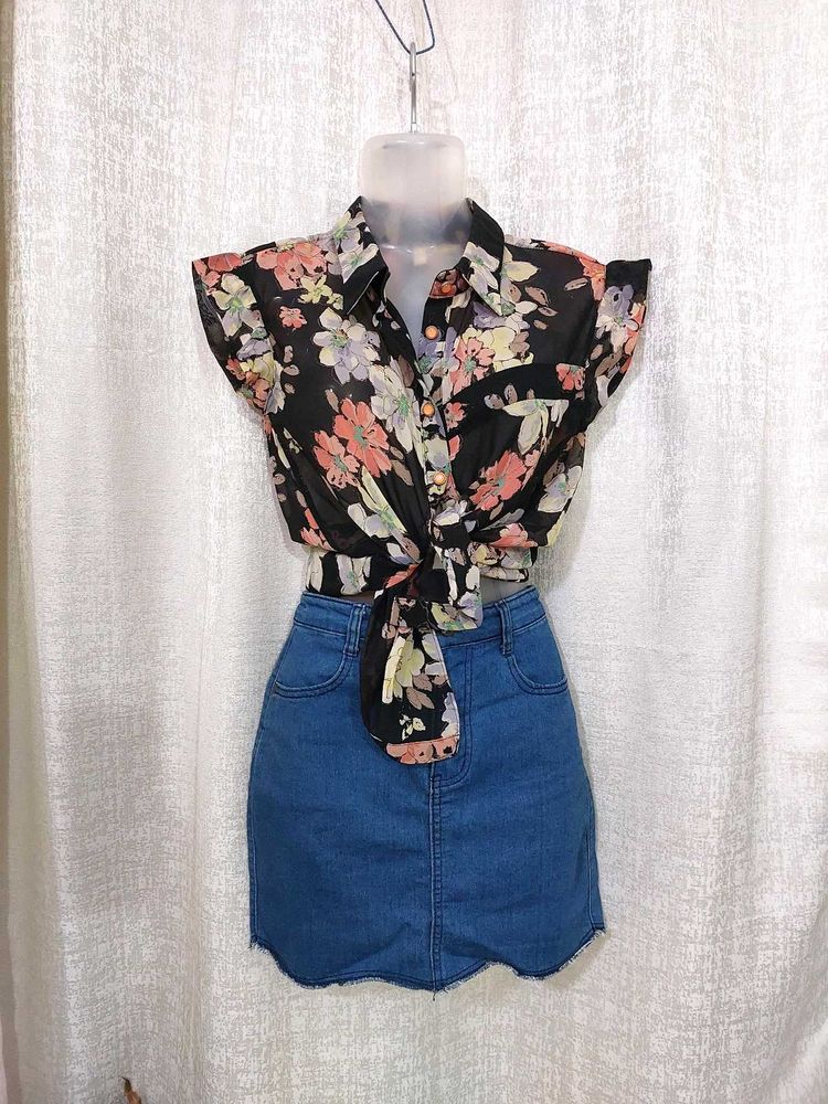 Floral Summer top