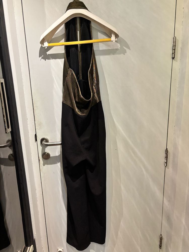 Party jumpsuit | M | Halter Neck Blackless