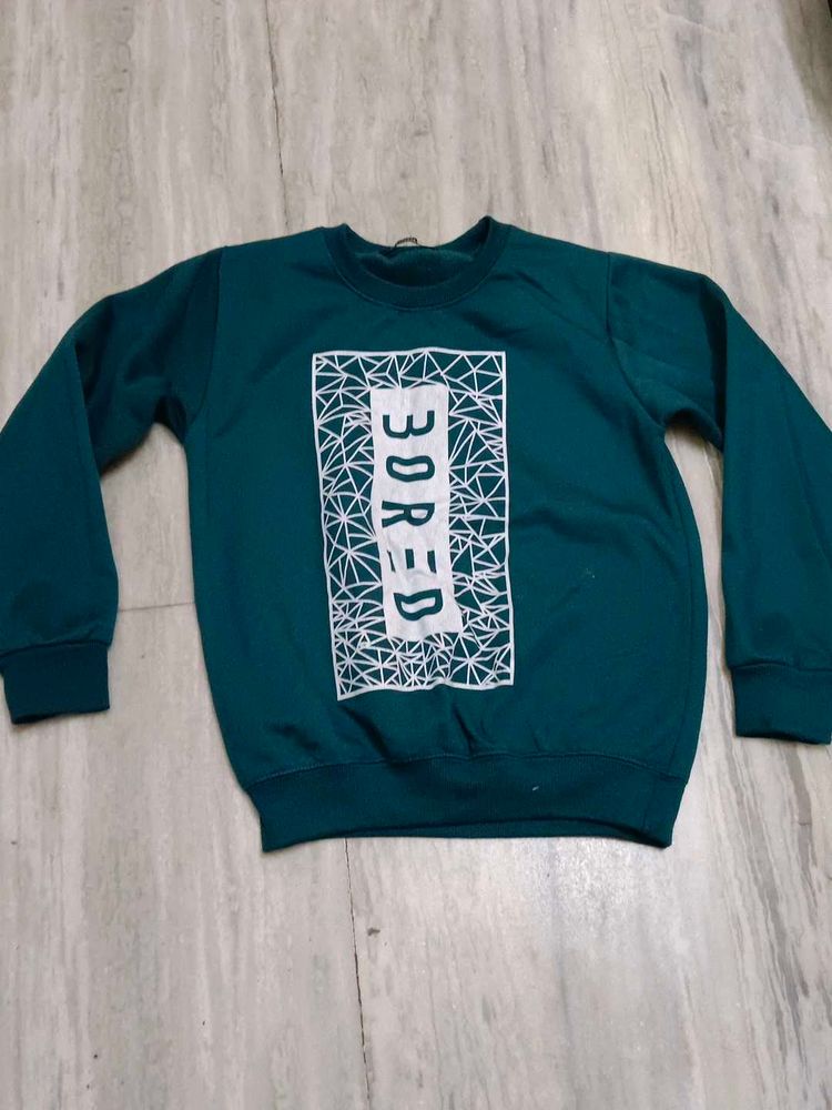 Green 'Bored' Sweatshirt