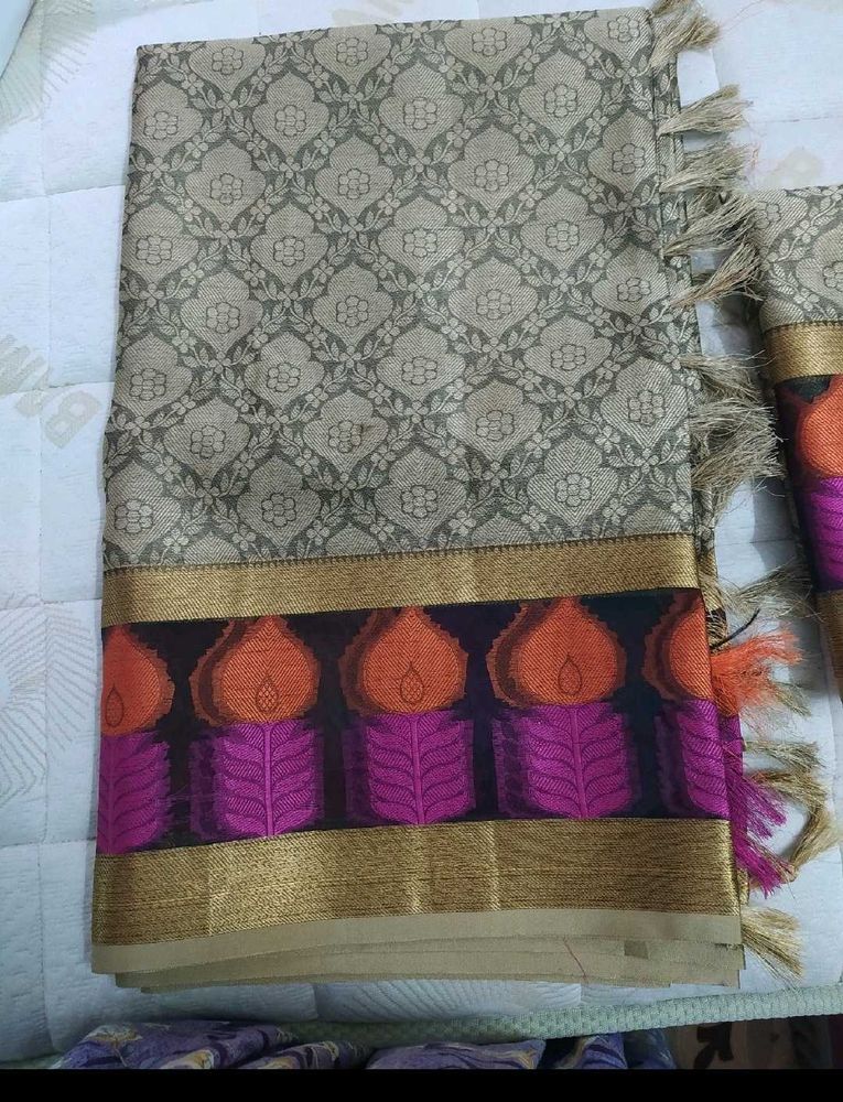 New Cotton saree