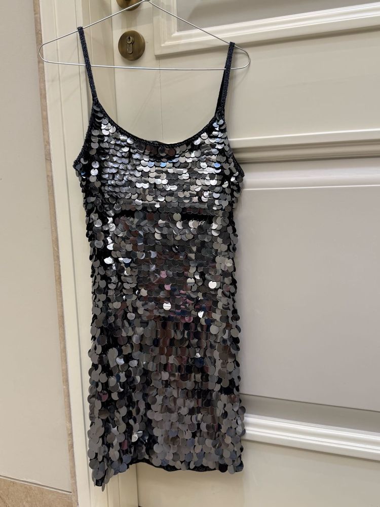 Sparkly Sequin Mini Dress