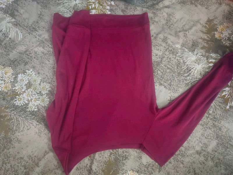 One shoulder Long Sleeve Top
