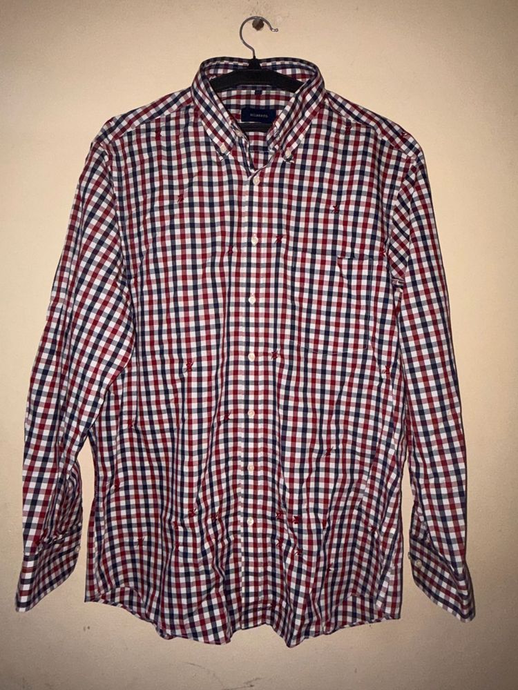 Classic Checkered Button-Down Shirt