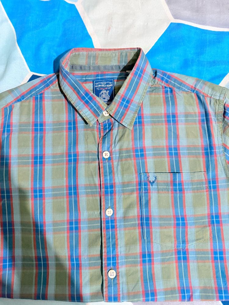 Allen solly jeans shirt