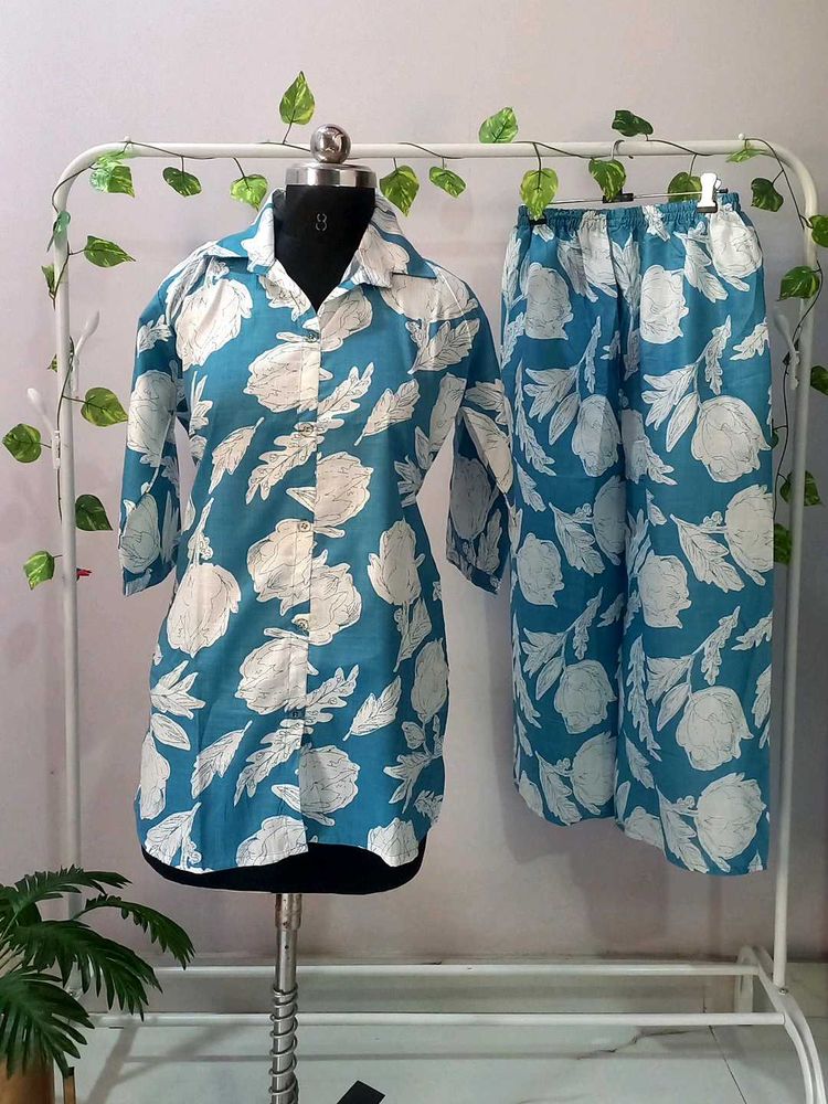 Brand New Blue Coord Set